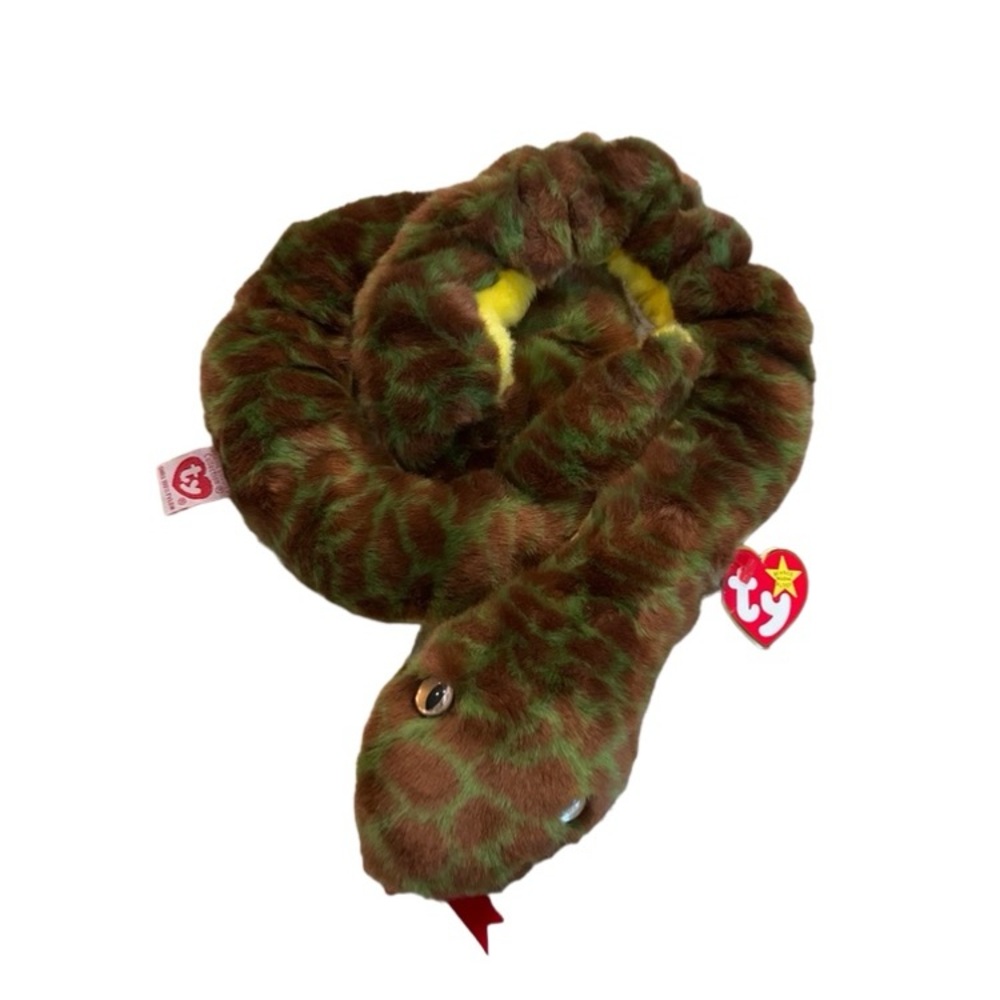 Ty Original Beanie Buddy-Slither the Snake 1999